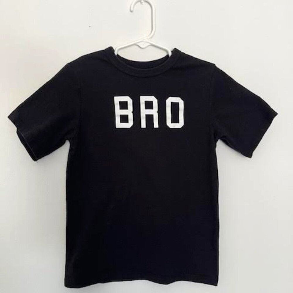 The Children's Place Boys Short Sleeve Graphic T-Shirt 5/6 Black short sleeve